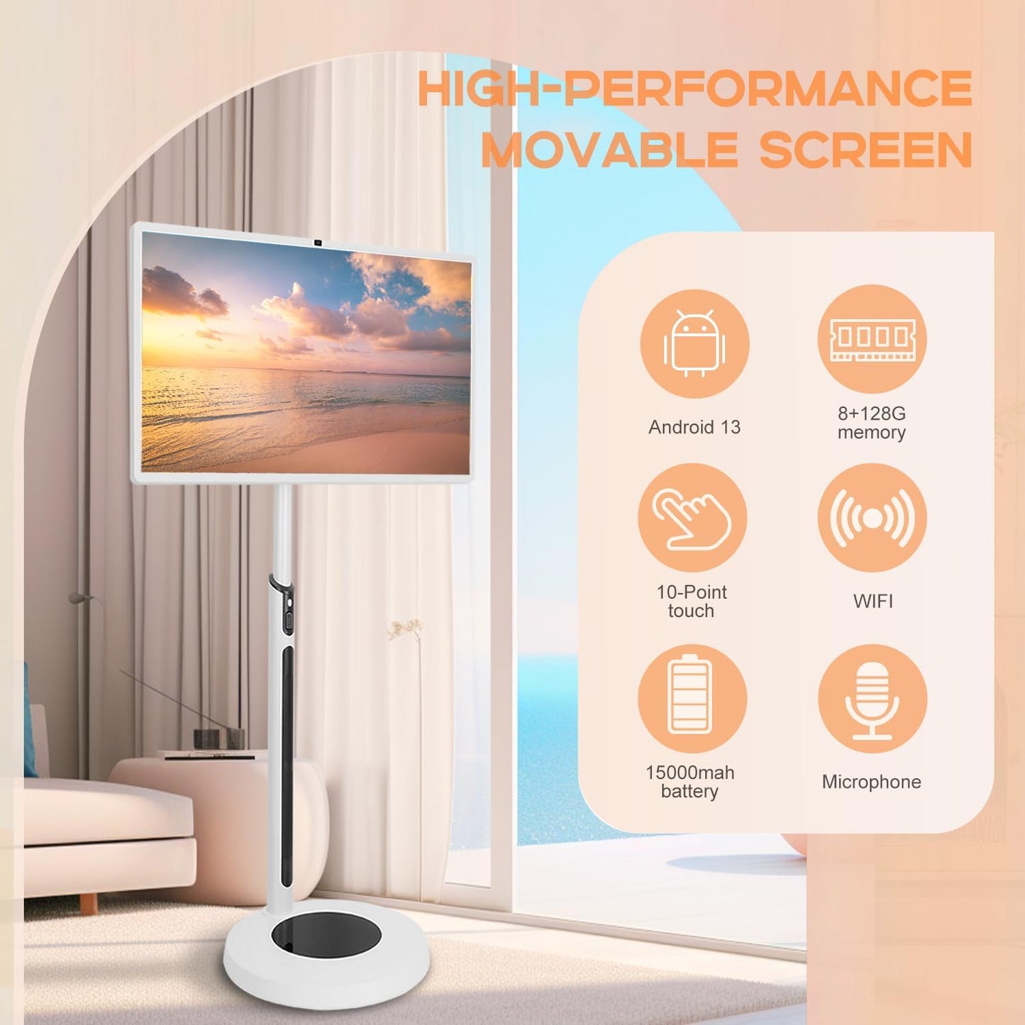 BEHAYA - Smart Standing Touch Monitor