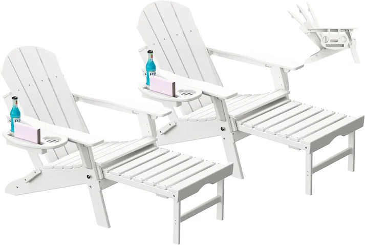 BEHAYA - Adjustable Adirondack Chair