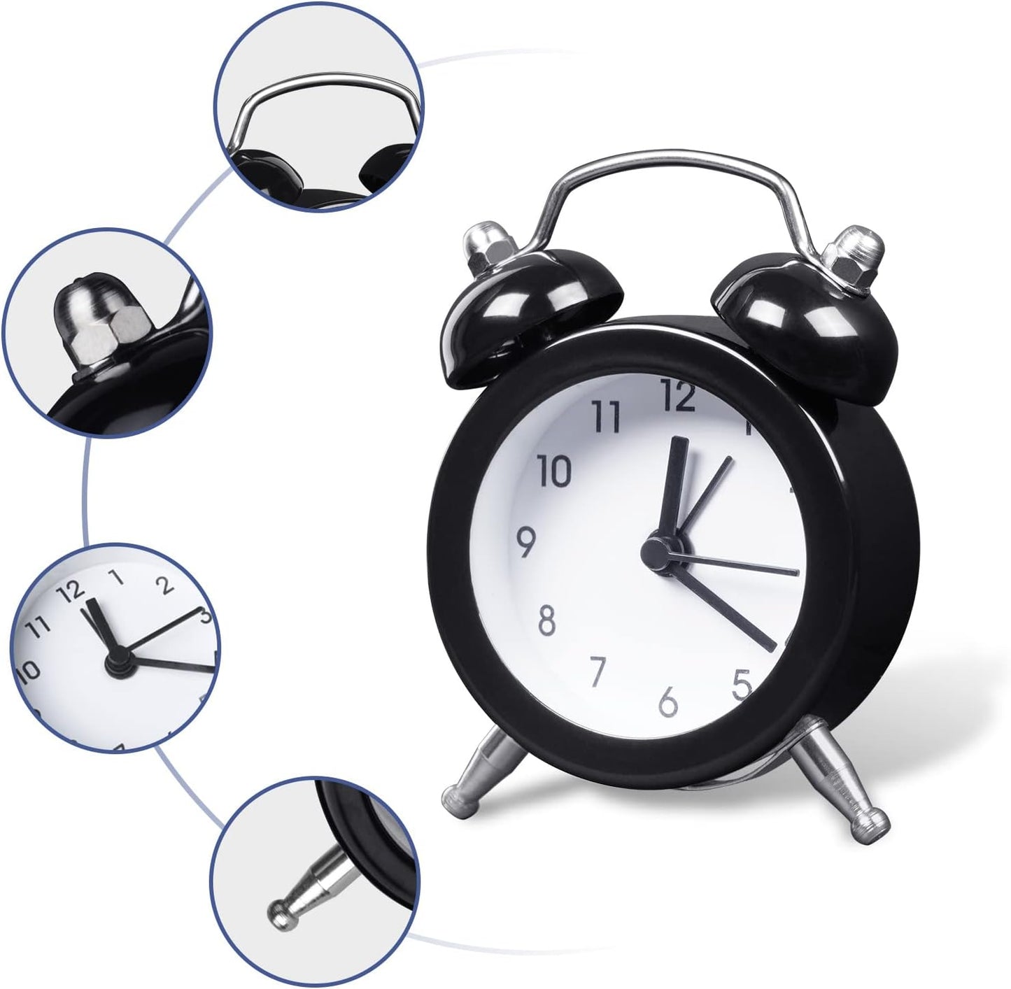 BEHAYA - Mini Alarm Clock