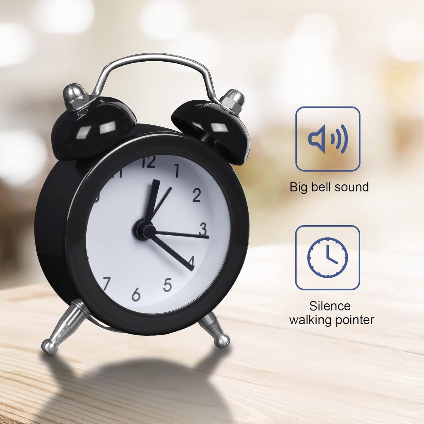 BEHAYA - Mini Alarm Clock