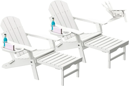 BEHAYA - Adjustable Adirondack Chair